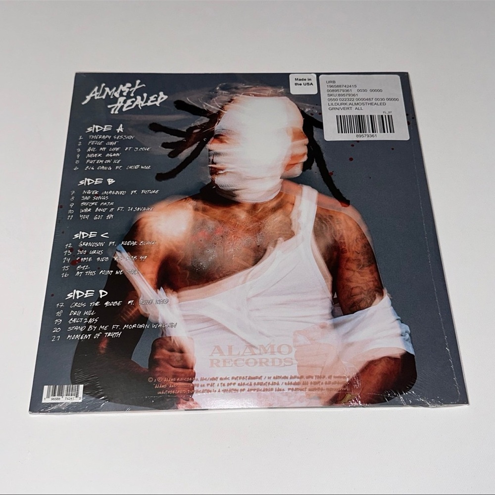 NEW LIL DURK ALMOST HEALED VINYL - Picture 4 of 4